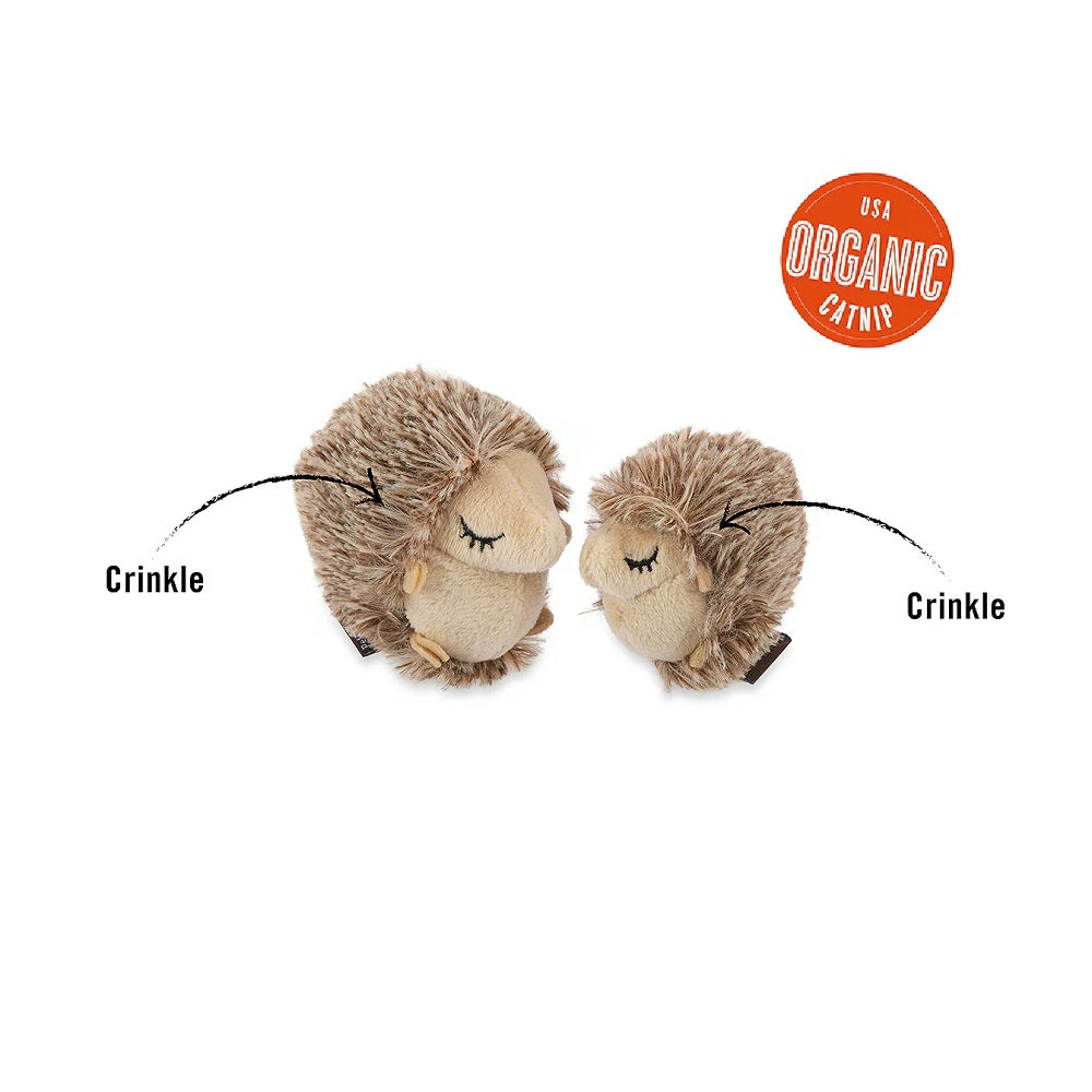 Forest Friends Hedgehog Cat Toy Set - Interactive Pet Toys for Indoor Play, Exercise & Bonding with Your Feline
