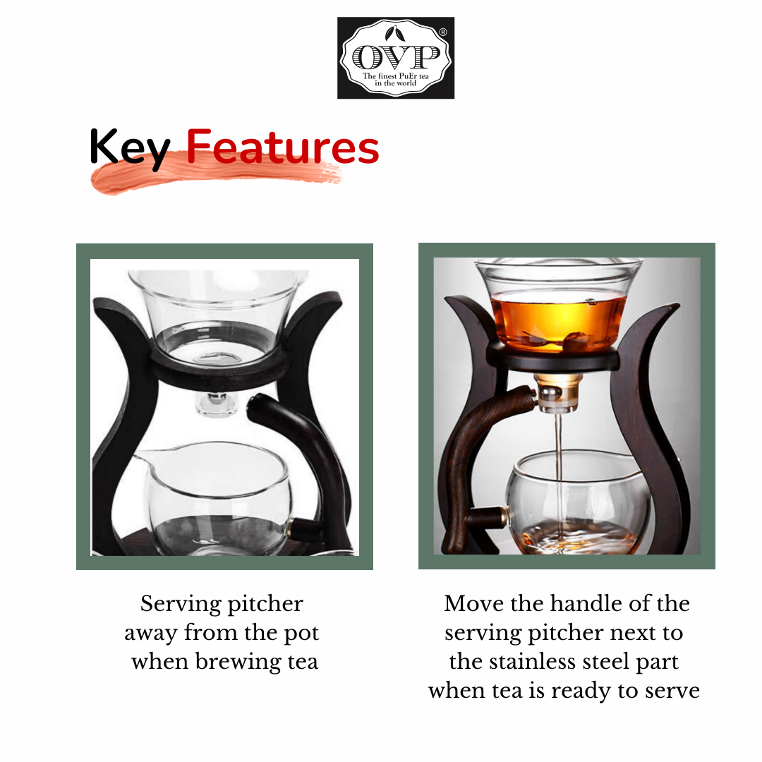 Premium Semi-Automatic Borosilicate Glass Brewing Set - 150ml Coffee & Tea Maker Kit with Heat-Resistant Flask - Perfect for Home, Office & Specialty Coffee Shops