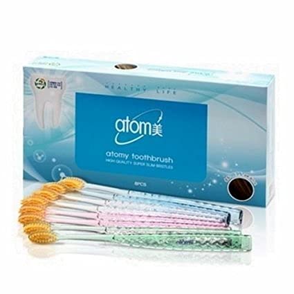 ATOMY Soft Bristle Toothbrush - Pack of 2 for Adults & Kids | Gentle Dental Care for Sensitive Teeth & Gums | Perfect for Travel, Home & Office Use