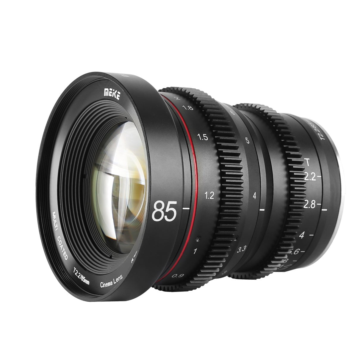 Meike Cinema Prime 85mm T2.2 Lens for Fujifilm X Mount - Professional Portrait & Video Lens for Filmmakers, Photographers - Perfect for Weddings, Interviews & Cinematic Shots