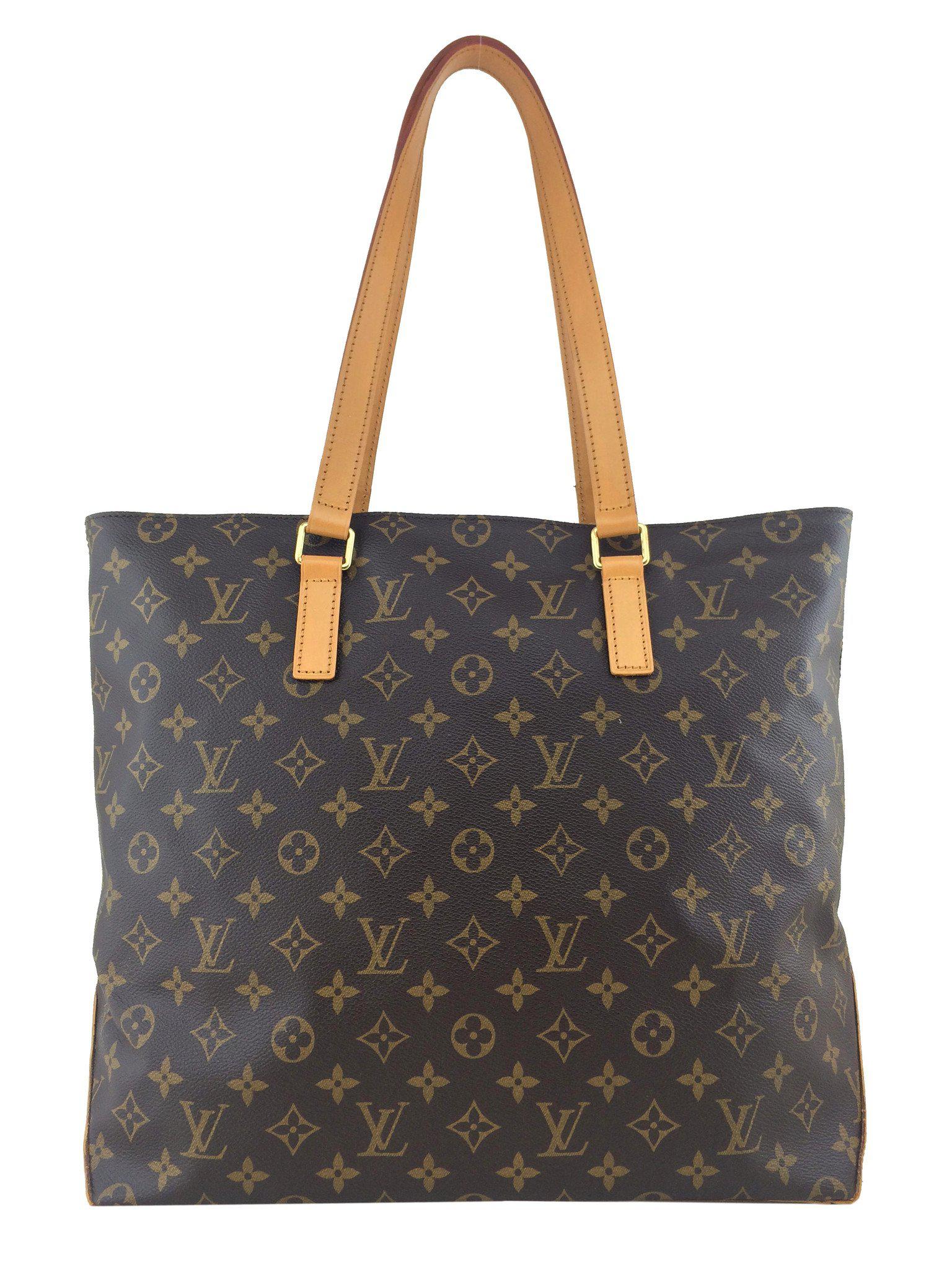 Authentic Louis Vuitton Monogram Canvas Cabas Mezzo Tote Bag - Luxury Designer Handbag for Women, Perfect for Work, Travel & Everyday Use