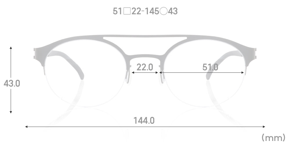 JINS Design Project x Alberto Meda 290 - Lightweight Titanium Eyeglass Frames for Men & Women | Modern Minimalist Style | Perfect for Office, Reading & Everyday Wear