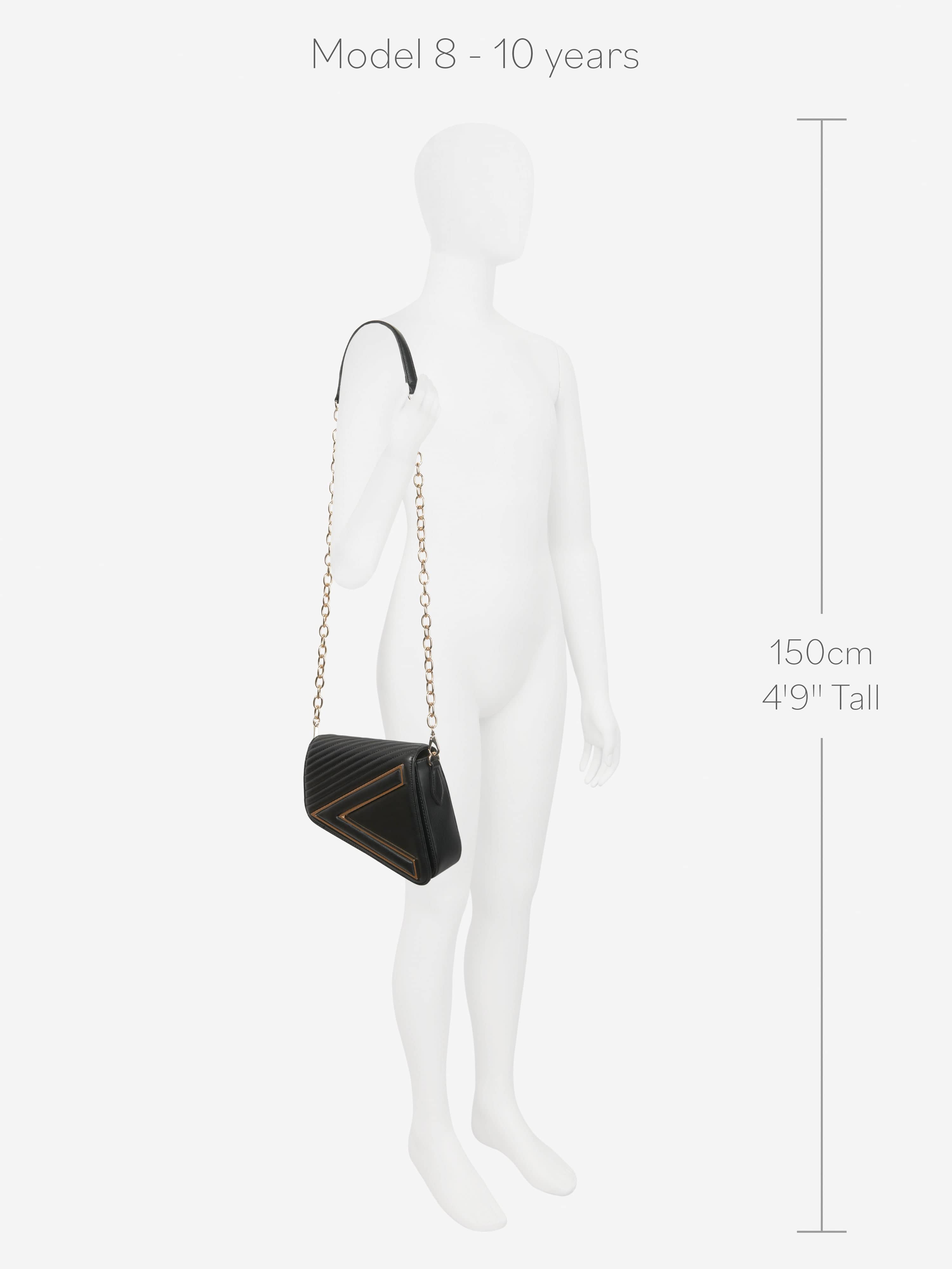 Belville Black Crossbody Bag for Women - 17.3 Inch Stylish Shoulder Purse, Lightweight & Durable Handbag for Travel, Shopping & Daily Use