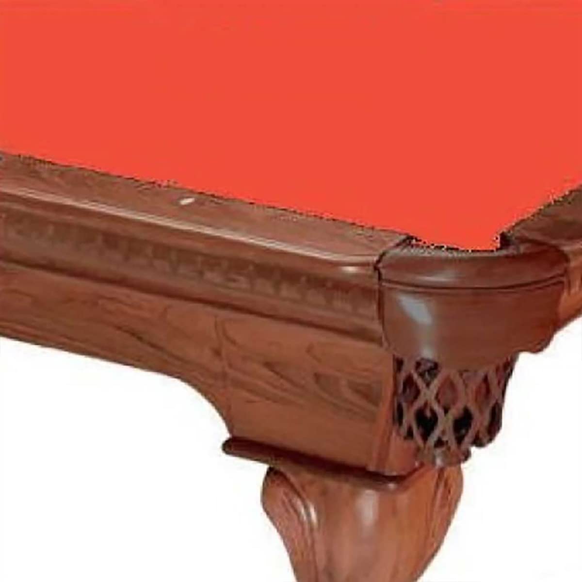 Premium 8-Foot Orange ProLine Classic 303 Teflon Billiard Pool Table Felt - Professional Grade Cloth for Pool Tables, Game Rooms & Bars - Durable, Smooth Play Surface for Tournament & Home Use