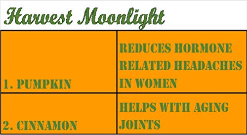 6 Pack Aromatherapy Shower Steamers - Harvest Moonlight Scent with Pumpkin & Cinnamon | Relaxing Bath & Shower Essential for Stress Relief & Spa Experience