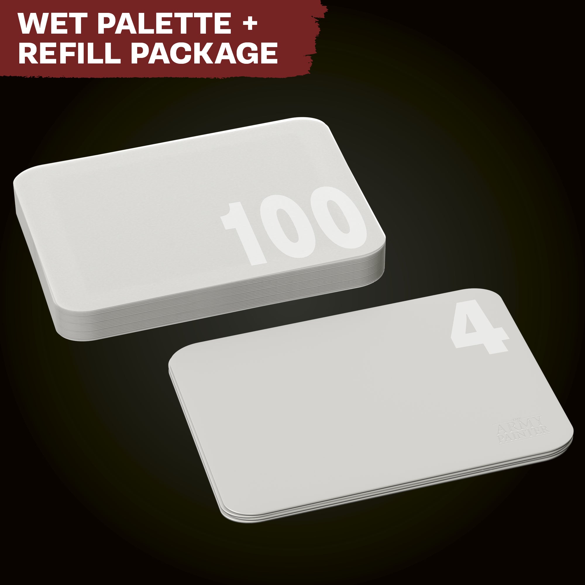 Professional Wet Palette Hydro Bundle for Acrylic & Watercolor Painting - Perfect for Artists, Hobbyists & Miniature Painters - Keep Paints Moist & Work Longer