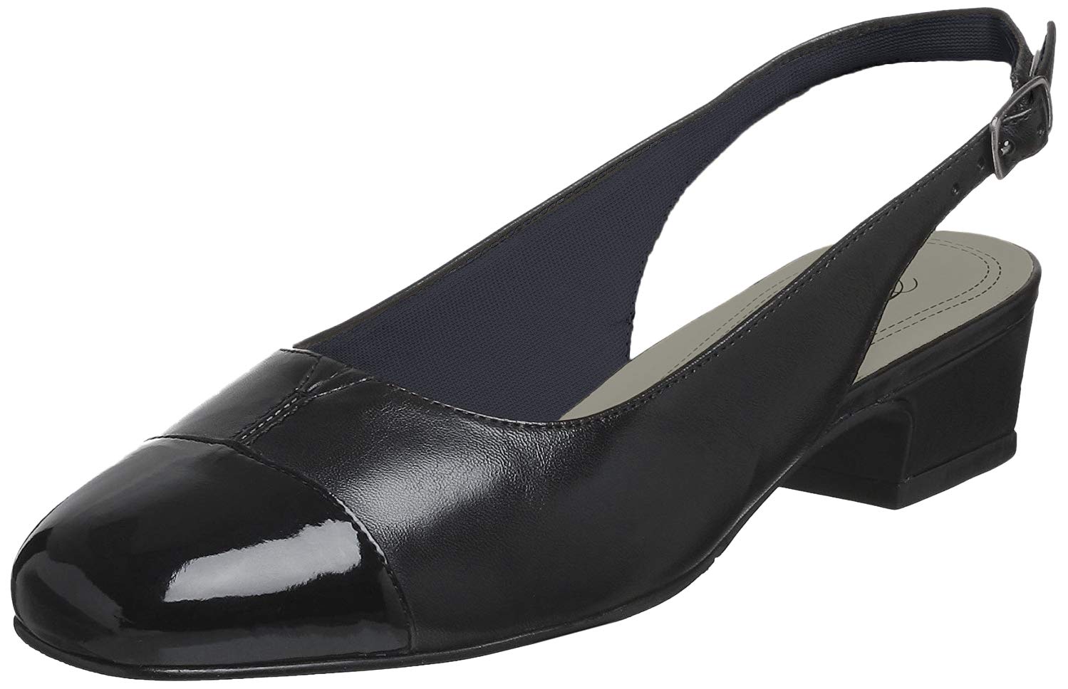 Trotters Women's DEA Comfortable Pumps - Stylish & Supportive Heels for Work, Office, and Formal Occasions