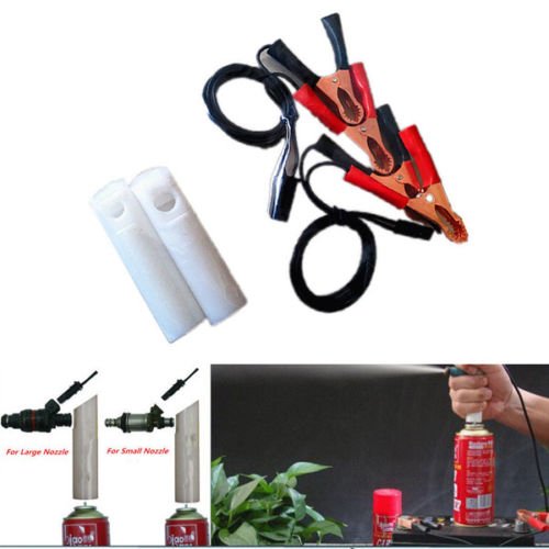 Universal Fuel Injector Flush Cleaner Adapter Kit - Professional Automotive Cleaning Tool for Car, Truck & SUV Maintenance (Ideal for DIY Garage & Mechanic Use)
