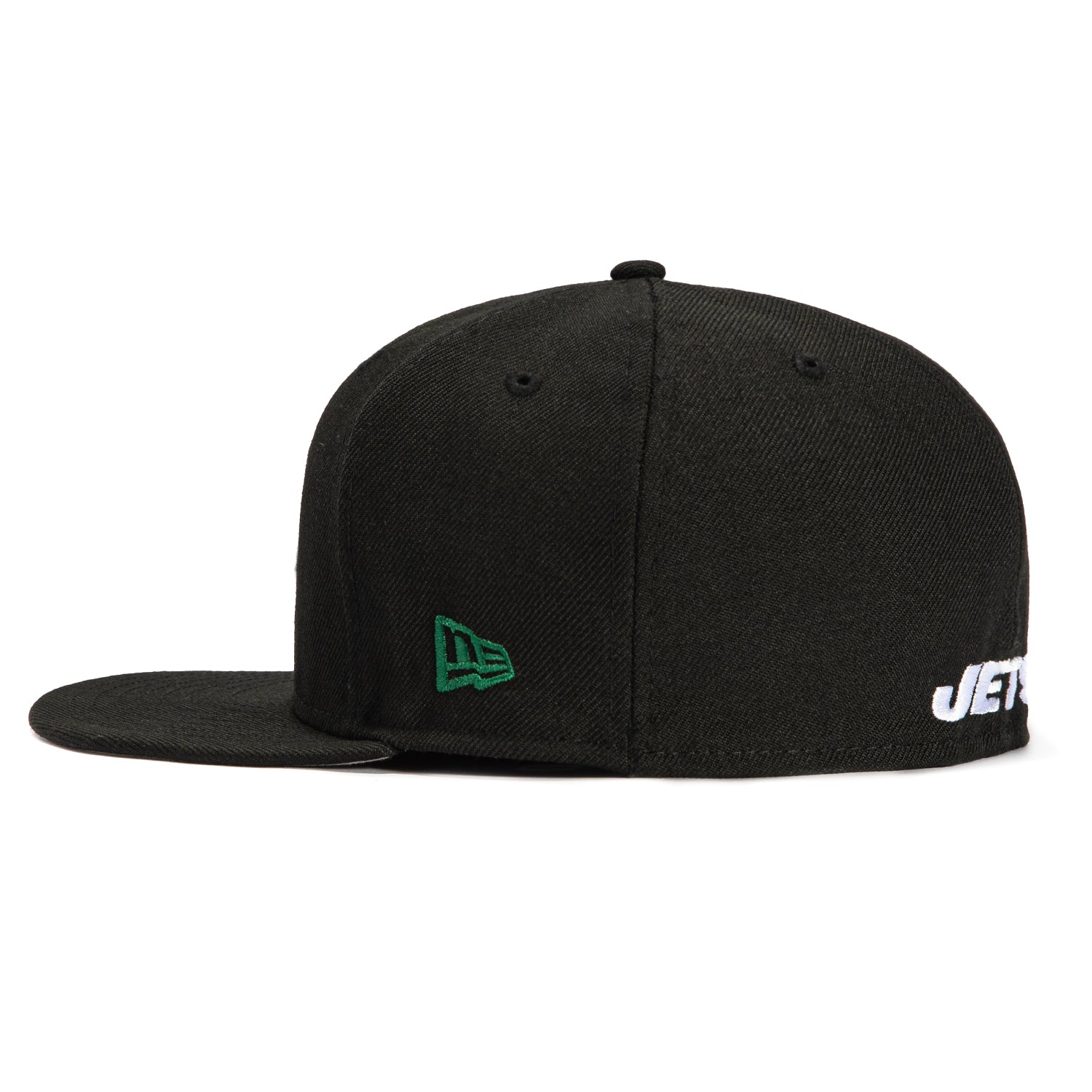 New Era 59Fifty New York Jets Snapback Adjustable Baseball Cap - Black NFL Team Logo Hat for Men & Women - Perfect for Game Day, Sports Events & Casual Wear