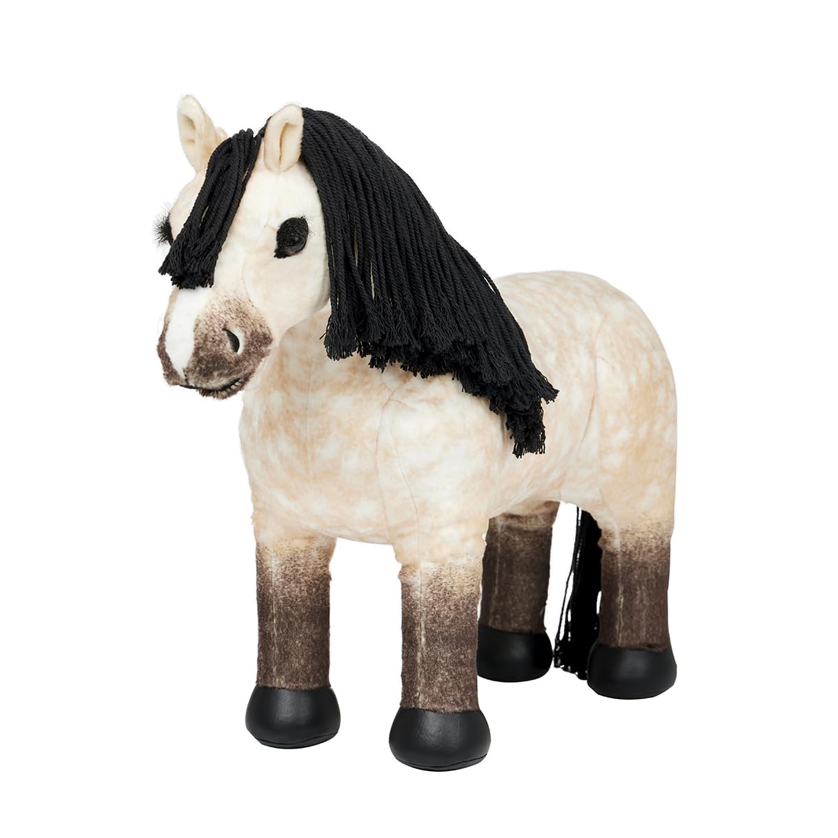 LeMieux Toy Pony Dream for Kids - Soft Dappled Dun Pony with Plaitable Mane - Educational Horse Toy for Ages 3+ - Perfect for Imaginative Play, Birthday Gifts & Preschool Learning Activities