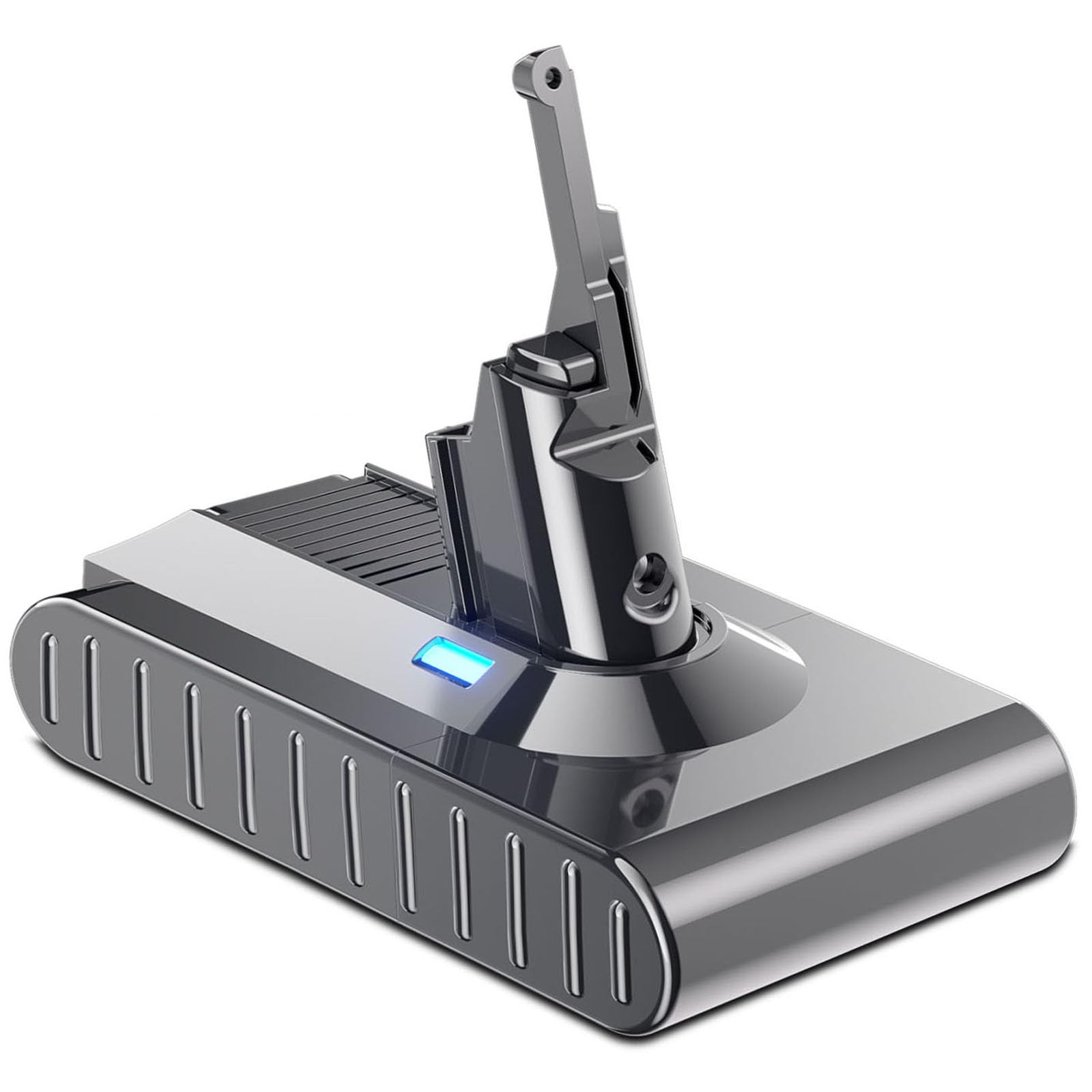 POWTREE Upgraded 6.0Ah V8 SV10 Replacement Battery - Compatible with Dyson V8 Animal/Absolute/Motorhead/Fluffy/SV10 Cordless Vacuum Cleaners - High Capacity Li-ion 967834 Battery - Perfect for Deep Cleaning Pet Hair & Home Maintenance