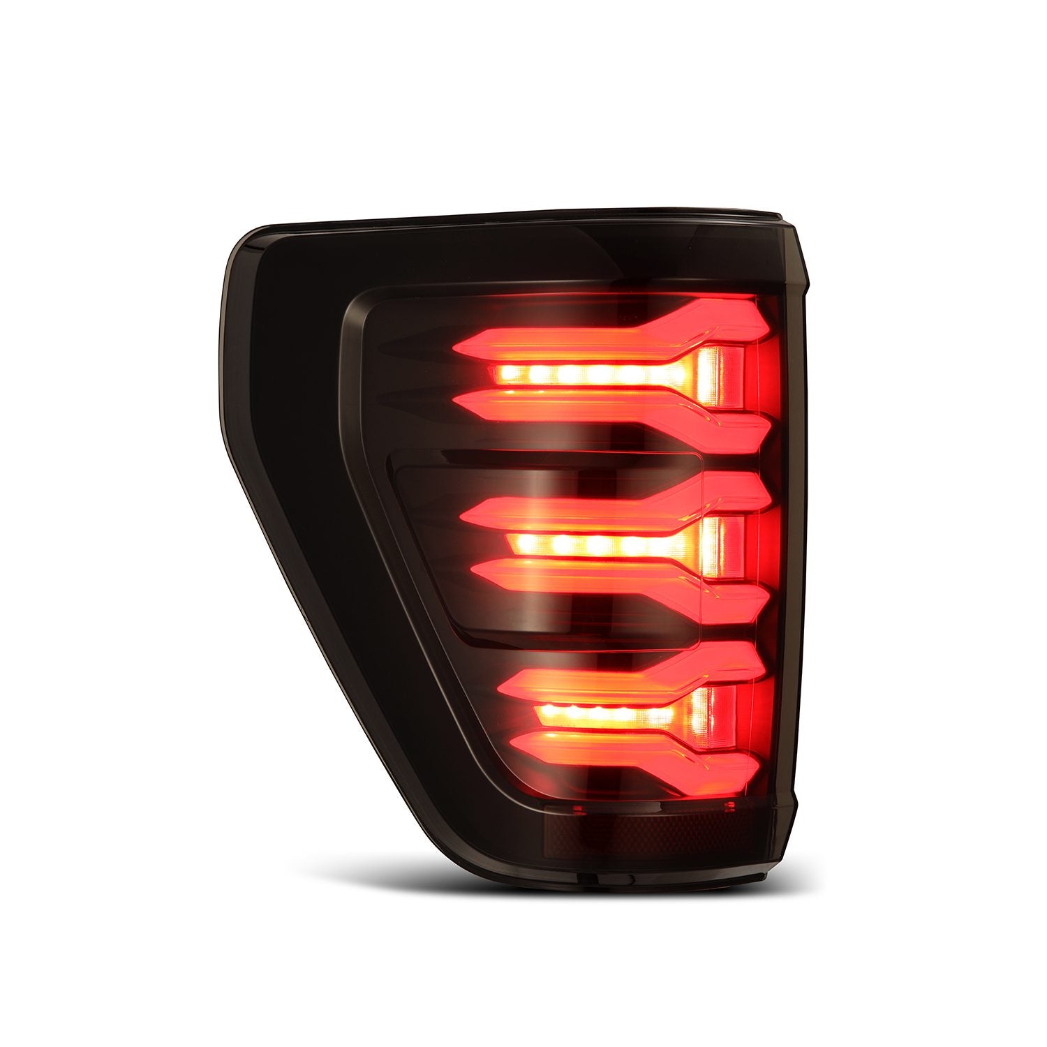 21 23 Ford F150 LUXX Series LED Tail Lights Black - Smoked Lens, Plug & Play Installation - Upgrade Your Truck for Night Driving & Off-Road Adventures