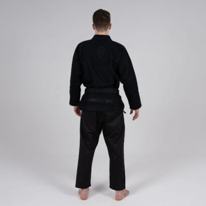 Meerkatsu Dark Hannya Kimono - Premium Japanese Martial Arts Gi for BJJ, Judo & MMA Training - Perfect for Dojo, Competition & Cosplay