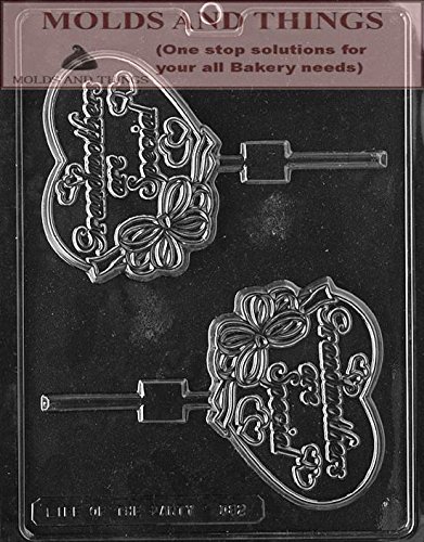Happy Mother's Day Chocolate Candy Mold with Instructions - DIY Gift for Grandma