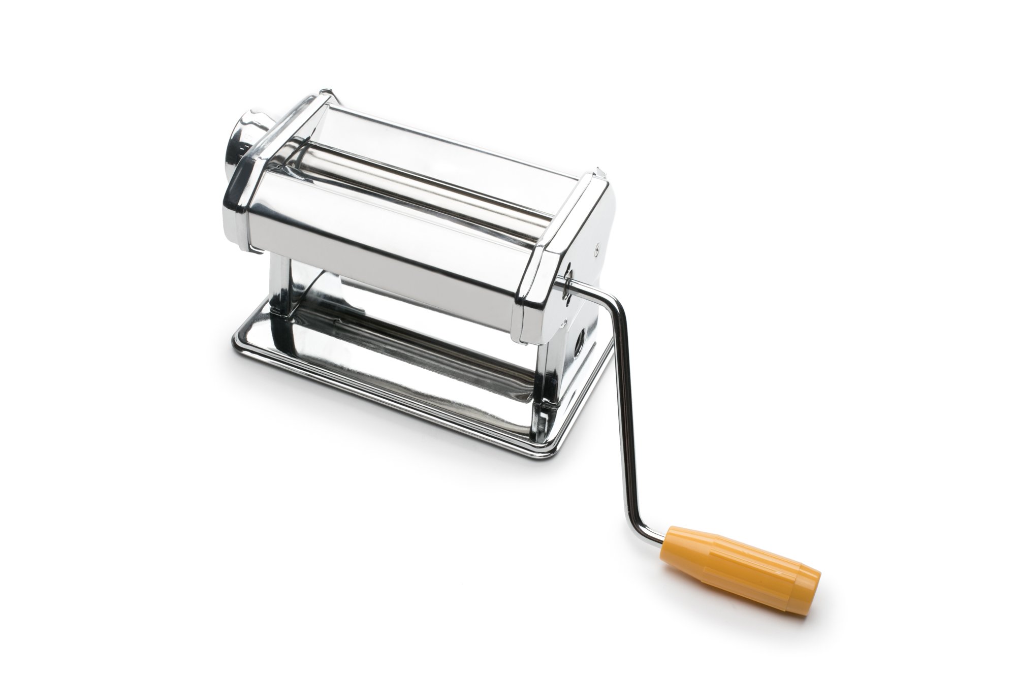 Fox Run 57666 Stainless Steel Pasta Maker Machine & Roller - 8 x 14 x 6.5 Inches | Handmade Pasta Dough Press for Italian Cuisine | Perfect for Home Kitchen & Restaurant Use