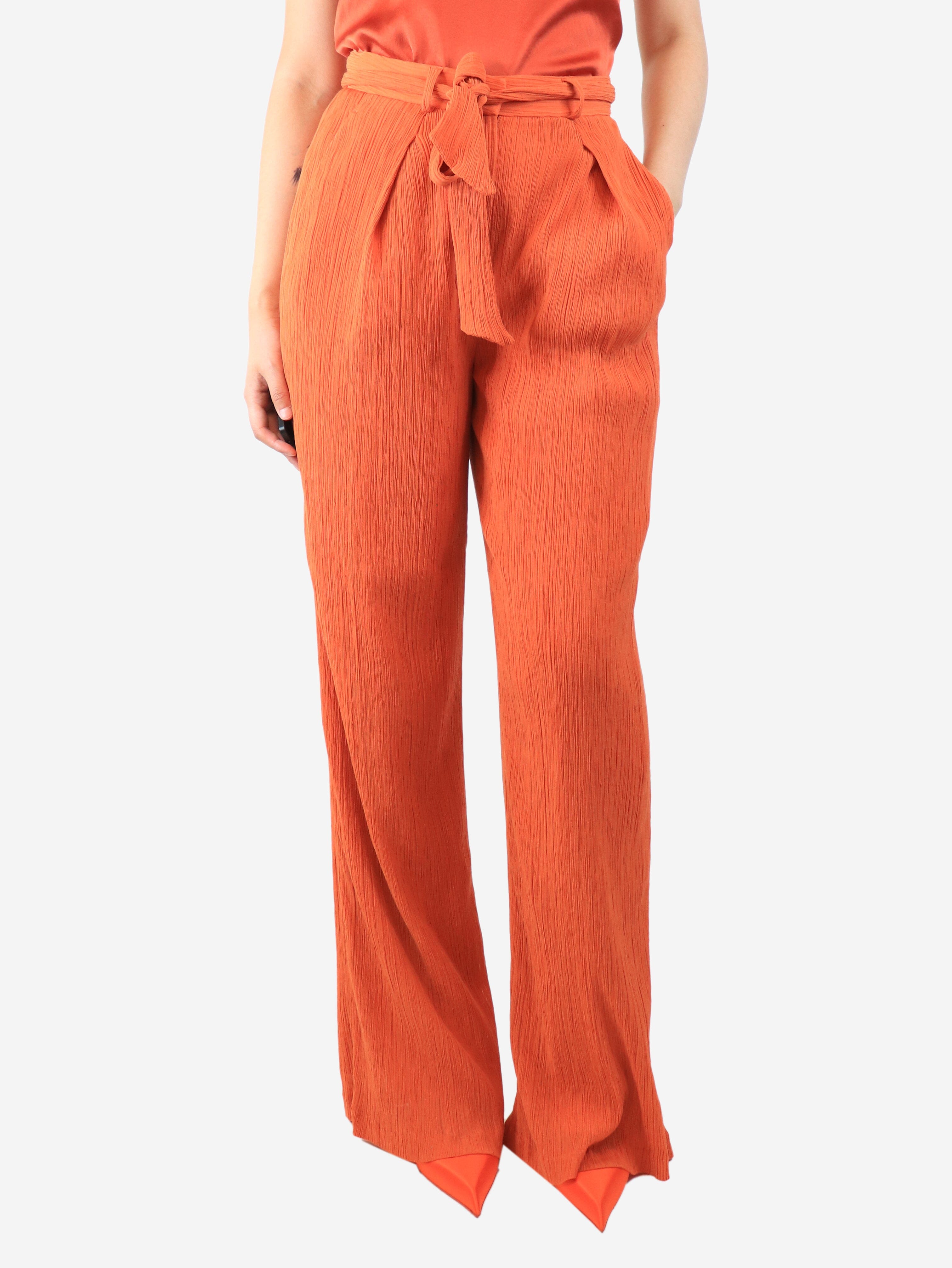Aperol Thomazia Women's Pants Size UK 8 | Comfortable Casual Trousers for Work, Travel & Everyday Wear