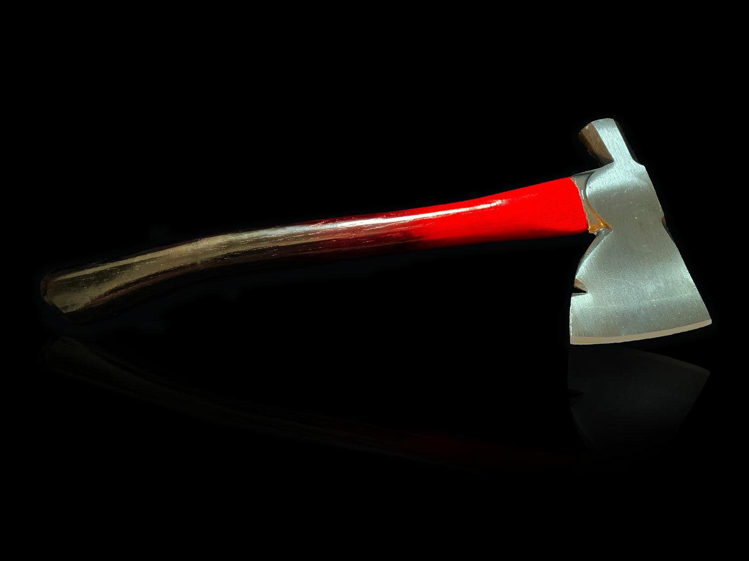 Hardcore Carpenter's Hatchet - Durable Wood Chopping Axe with Zombie Red/Black Design - Perfect for Camping, Survival, and Outdoor Adventures