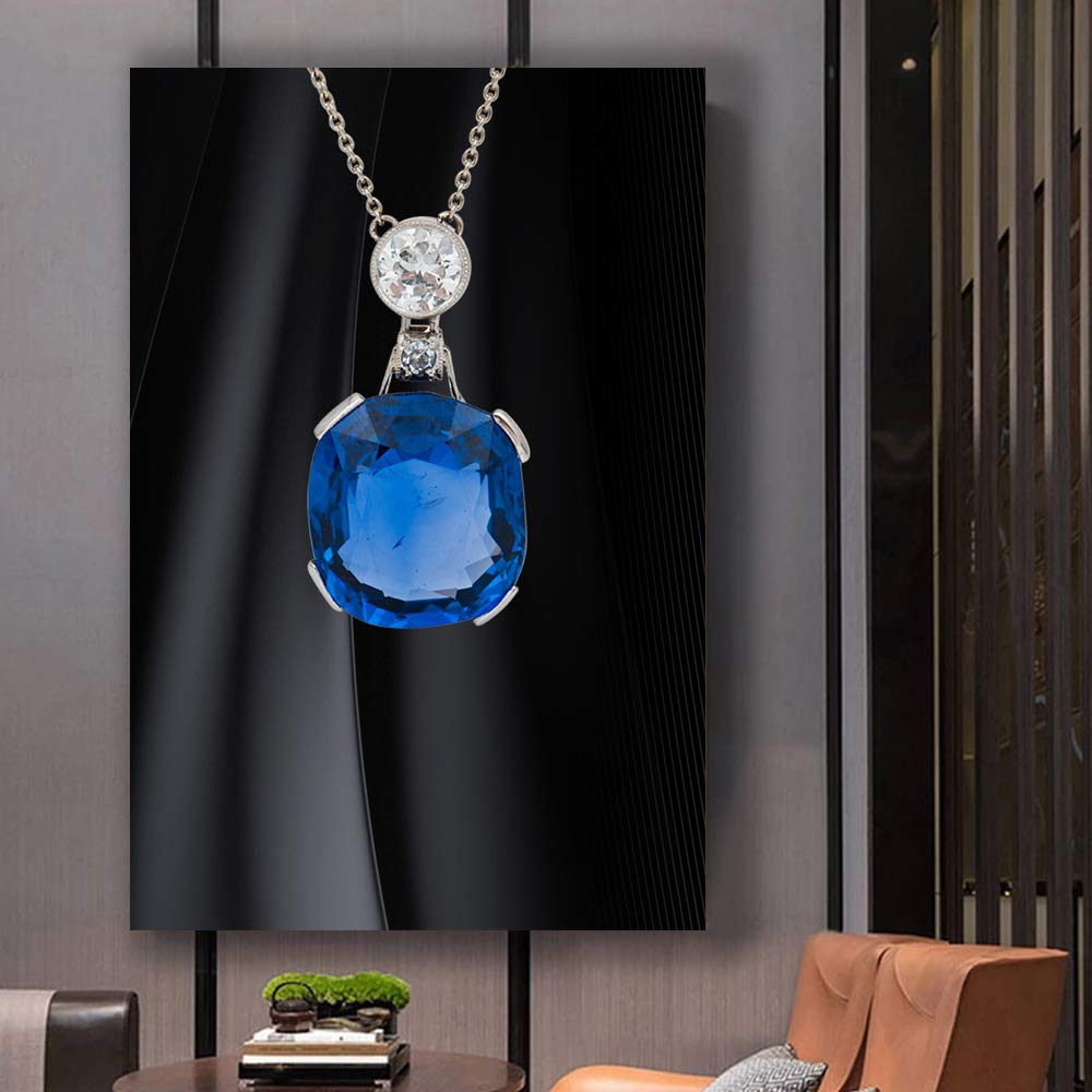 Wall26 Elegant Jewelry Giclee Canvas Wall Art - 24x36 Inches, Perfect for Bedroom, Living Room, and House Decoration, Home Art Gift Idea