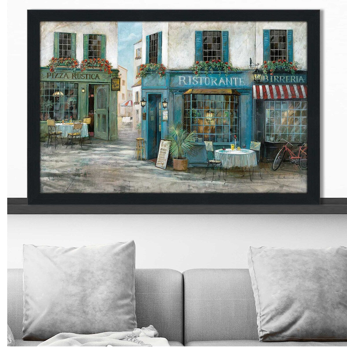 Birreria by Ruane Manning - Premium Acrylic Wall Art Print - Perfect for Home, Office & Restaurant Decor