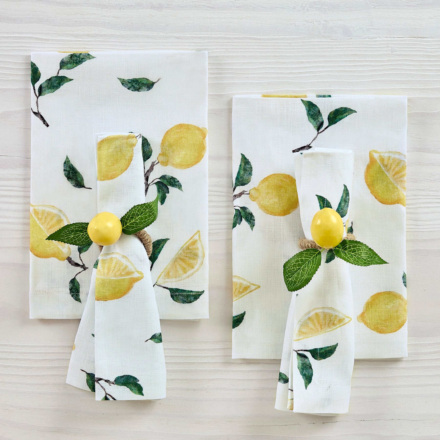 Botanical Lemon/Off White