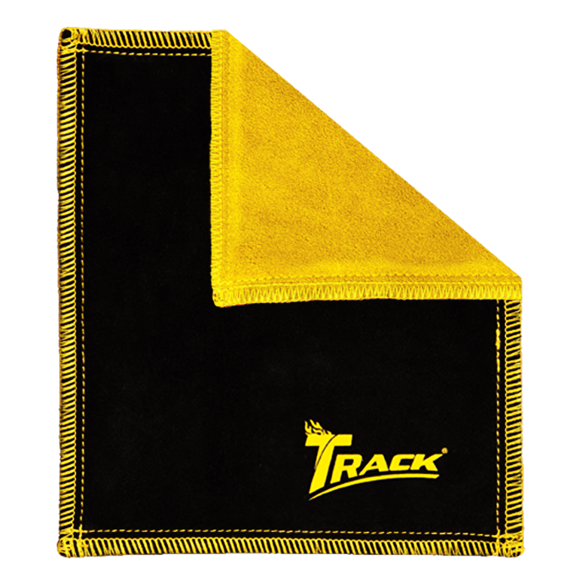 Black & Yellow Microfiber Shammy Pad - Premium Car Drying Towel for Auto Detailing, Water Absorbent Cleaning Cloth for Cars, Boats, Motorcycles - Perfect for Washing, Waxing & Polishing