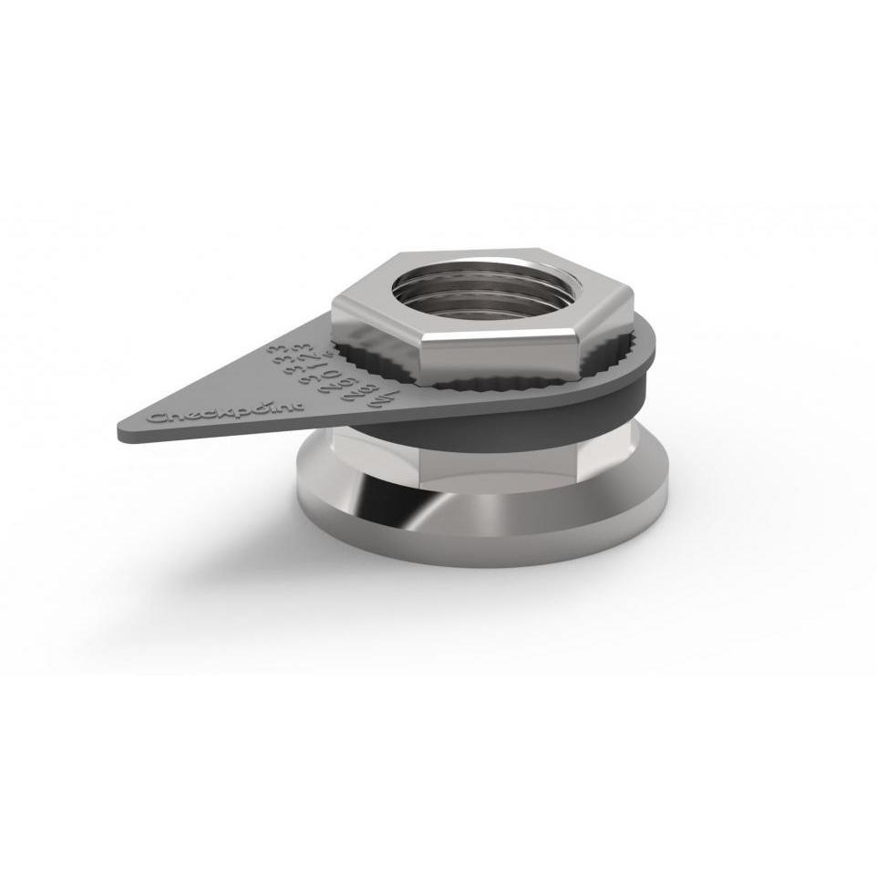 Checkpoint Safety Wheel Nut Indicator - Heavy Duty Lug Nut Locks for Trucks & Trailers - Prevent Theft & Loose Wheels (Ideal for Fleet Vehicles, Commercial Trucks & RV Security)