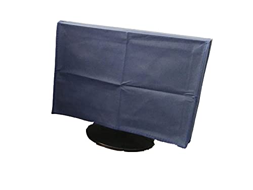 3-PC Blue Computer Dust Cover Set for 24
