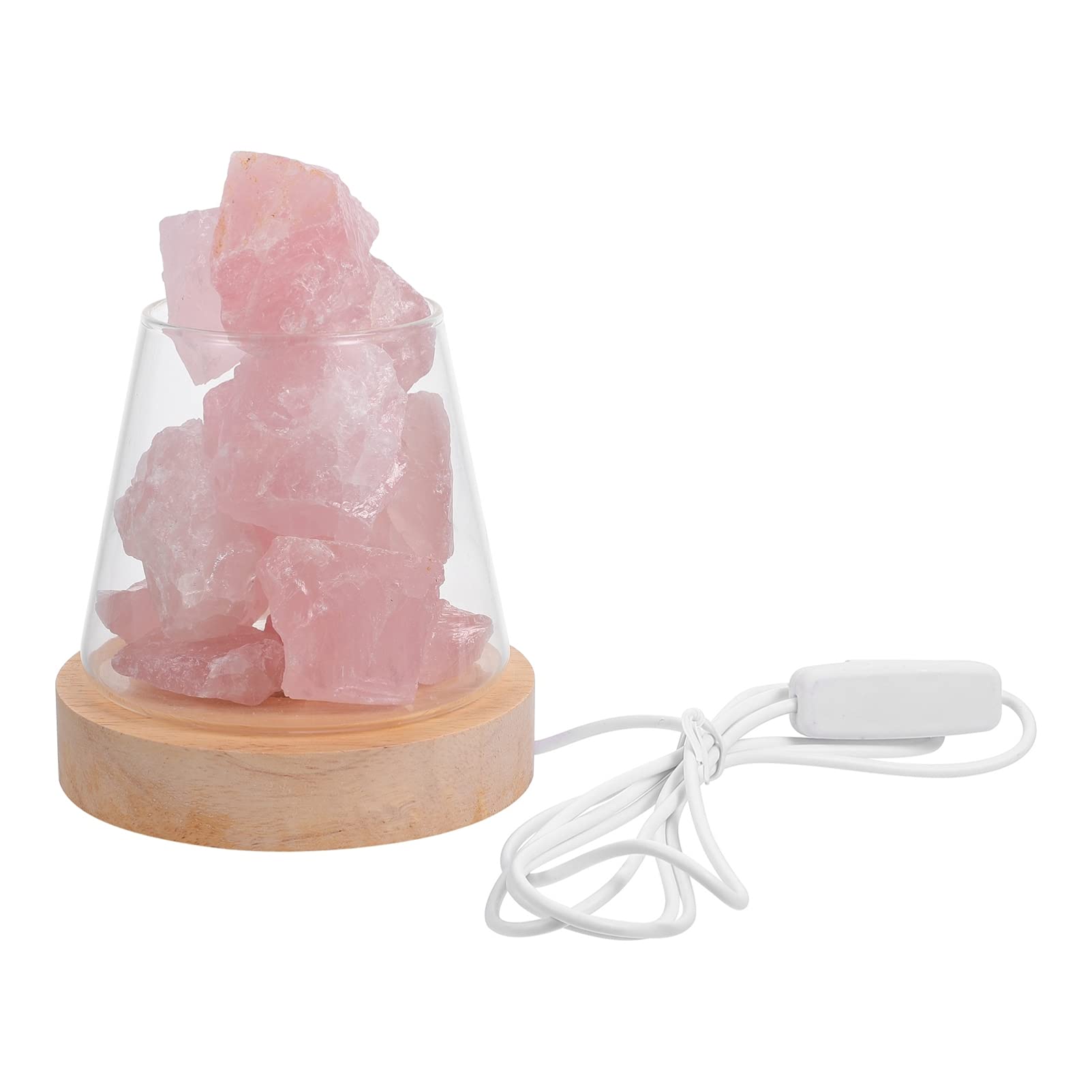 Healifty Natural Essential Oils Diffuser with USB & LED Light Modes - Aromatherapy Salt Rock Lamp for Desk, Bedroom, Living Room | Perfect for Relaxation, Yoga, Meditation & Home Decor
