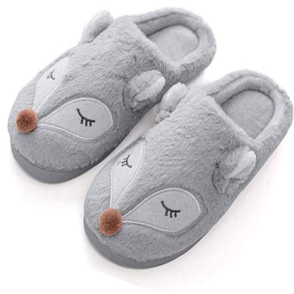 Women's Warm Fleece Slippers - Soft Cozy Non-Slip Plush Indoor Booties for Winter - Perfect for Home, Office & Relaxing Comfort