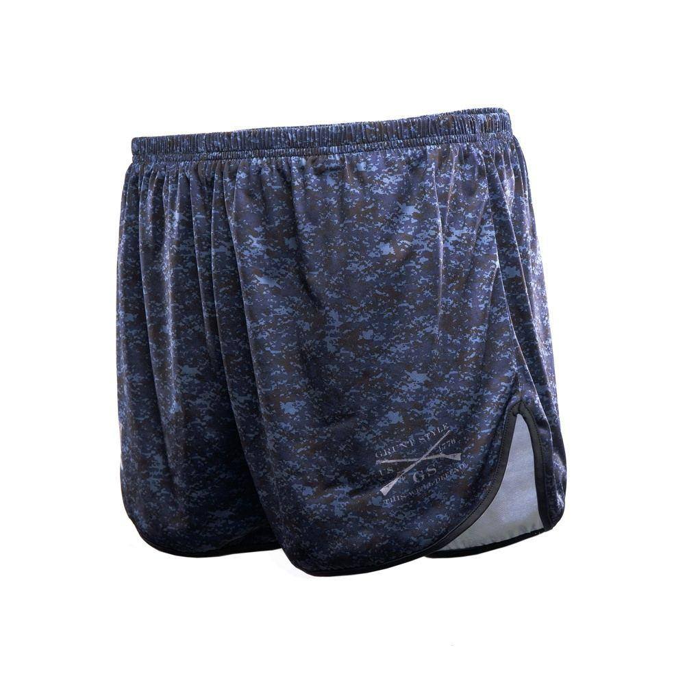 Ranger Panties Men's Performance Underwear - Digital Navy Camo Quick-Dry Moisture-Wicking Boxer Briefs for Outdoor Sports & Military Use