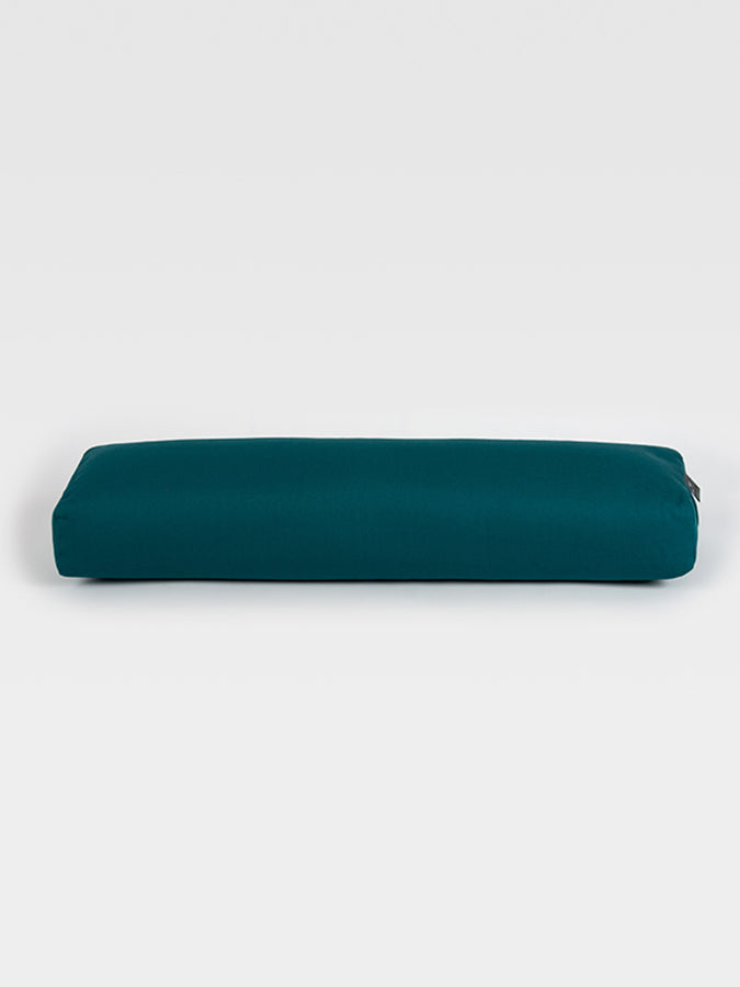 Organic Buckwheat Meditation Bolster Cushion for Yoga & Pranayama - Supportive Zafu Pillow for Home Studio, Zen Meditation & Relaxation - Perfect for Yoga Practice, Stress Relief & Mindfulness Training