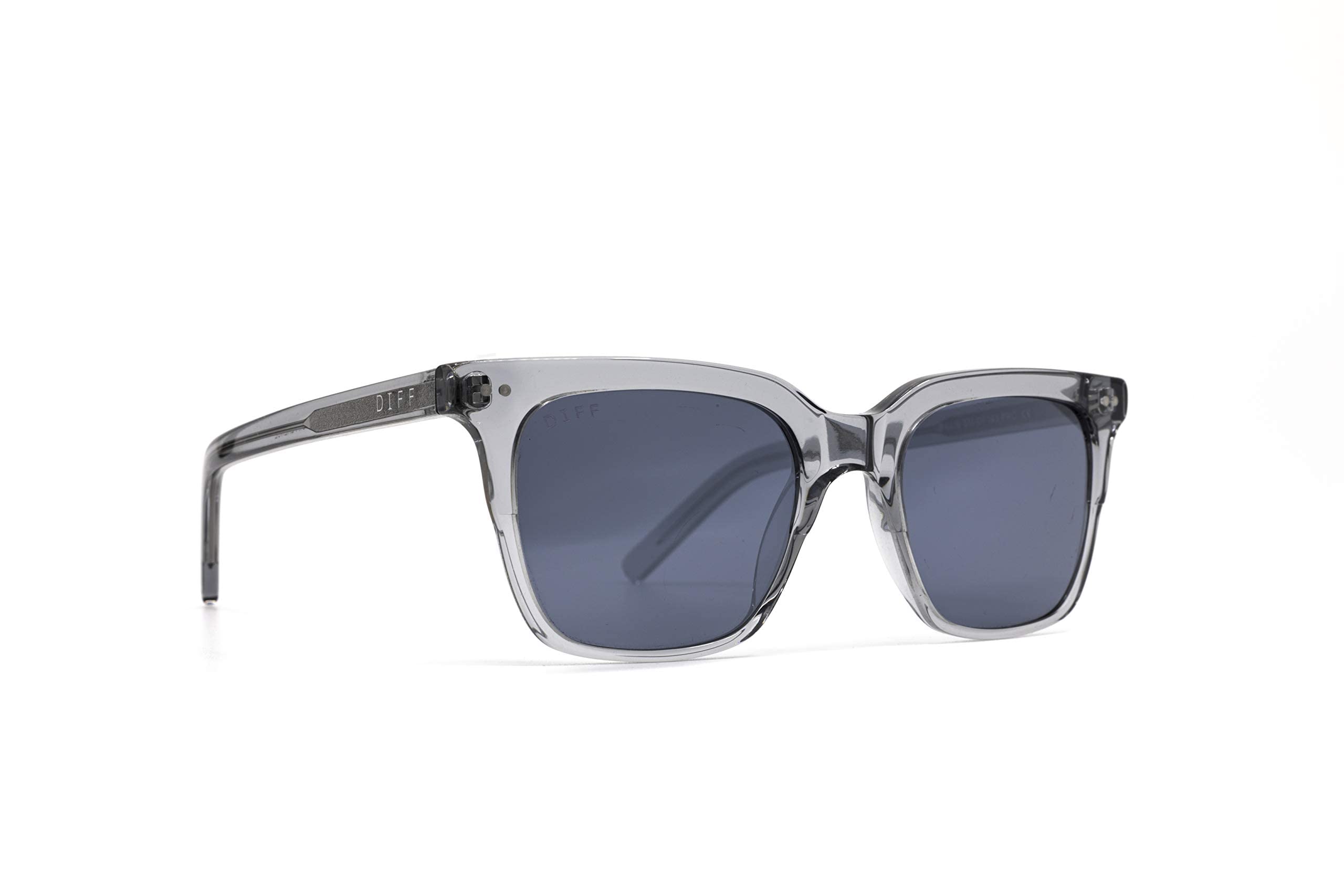 DIFF Billie Designer Square Sunglasses for Men & Women - UV400 Protection, Classic Retro Style - Perfect for Beach, Driving & Outdoor Activities