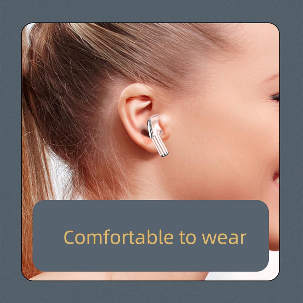 J68 True Wireless Earbuds Bluetooth 5.2 with 60H Playback, IPX5 Waterproof, Deep Bass & Noise Cancelling, Built-in Mic - Premium Stereo In-Ear Headphones (Pink) - Perfect for Workouts, Running, Commuting & Travel