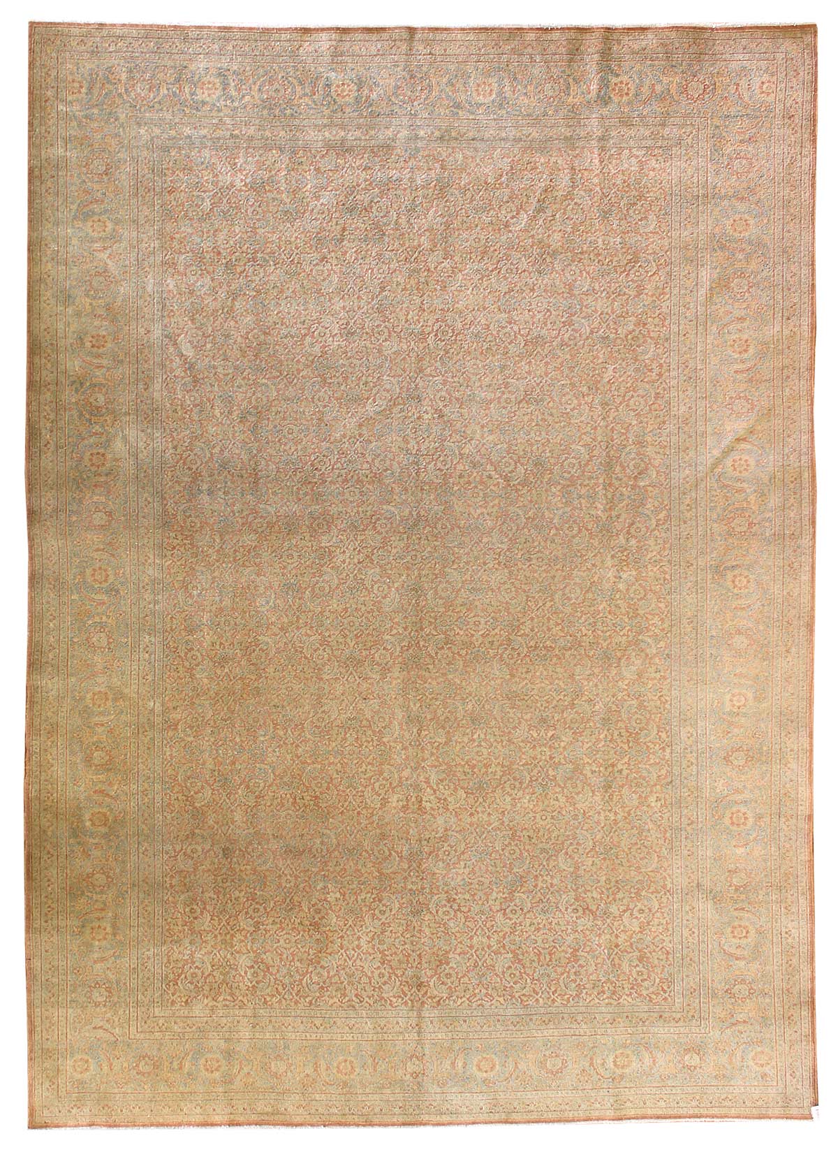 Antique Tabriz Handwoven Traditional Persian Rug - JF6906 - Perfect for Living Room, Bedroom & Home Decor