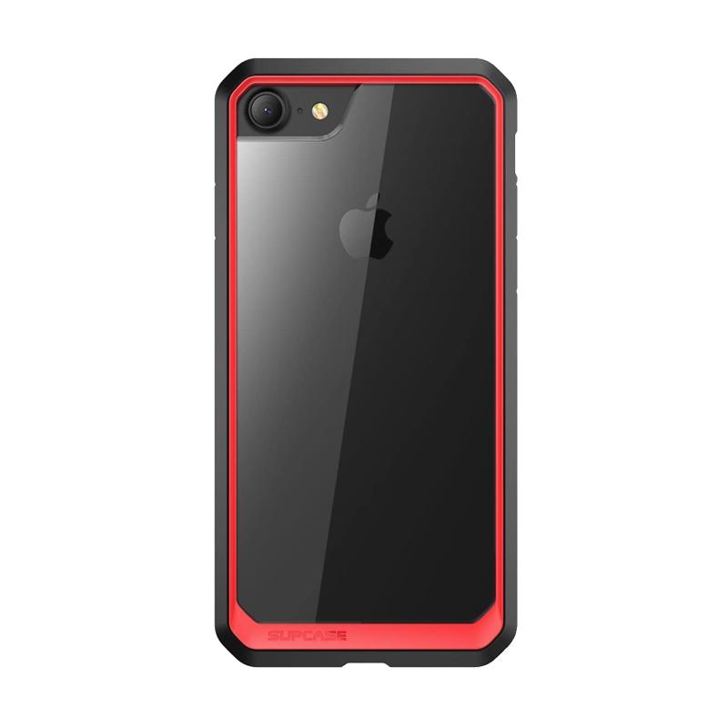 iPhone 8 Case, Unicorn Beetle Hybrid Protective Bumper Cover - Shockproof, Slim Fit, Scratch Resistant for iPhone 8 (Red) | Perfect for Outdoor Activities, Travel & Daily Use