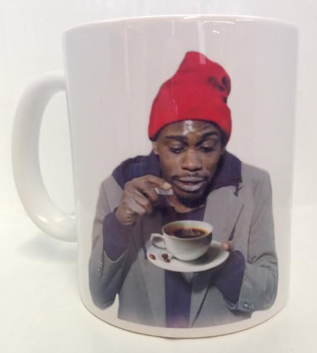 Tyrone Biggums 11oz Ceramic Coffee Mug by Cotton Cult - Funny Novelty Gift for Coffee Lovers, Perfect for Office, Home & Gag Gifts