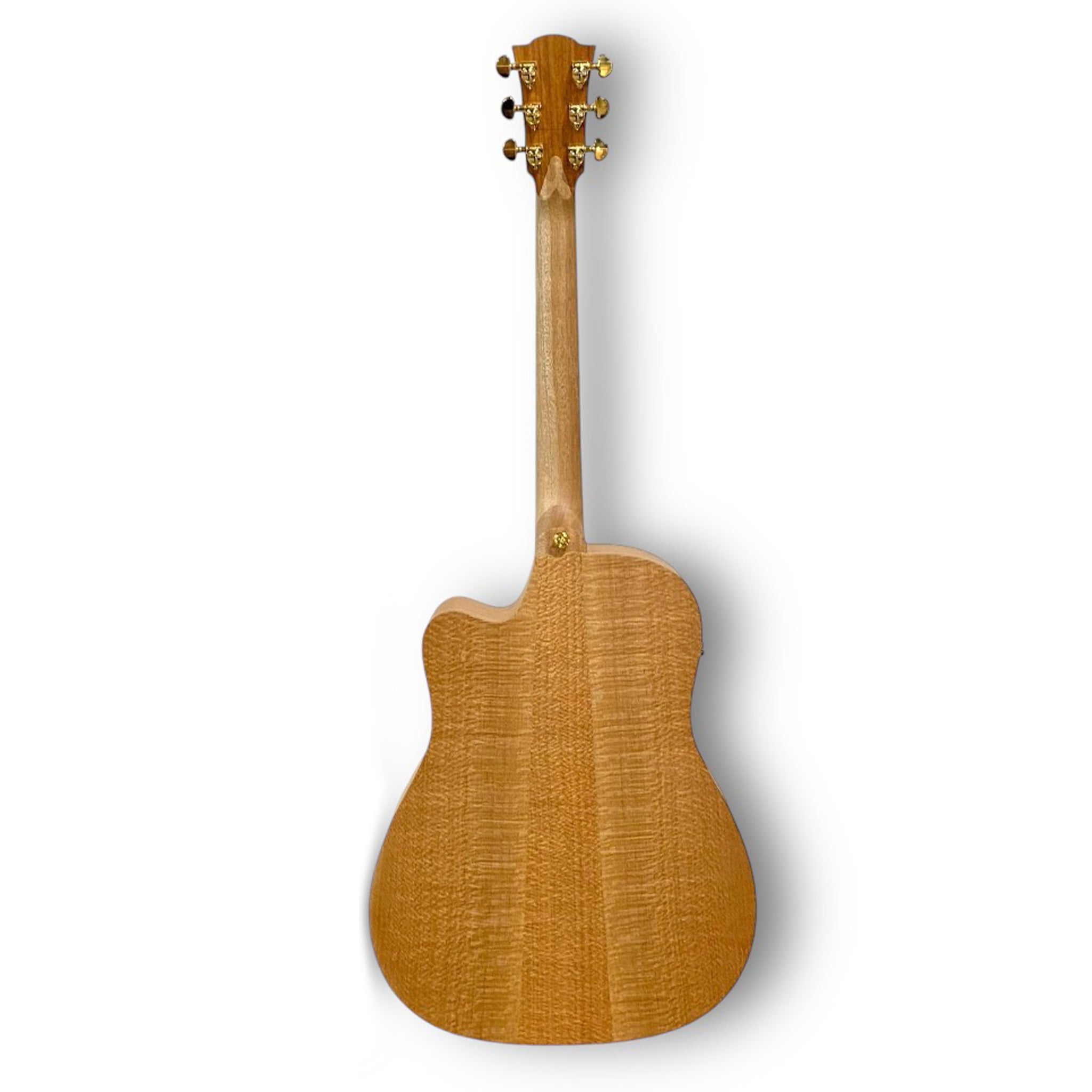 Cole Clark FL2EC SSO FL 2 Series Acoustic Guitar - Solid Silky Oak Top | Perfect for Live Performances, Studio Recording & Traveling Musicians