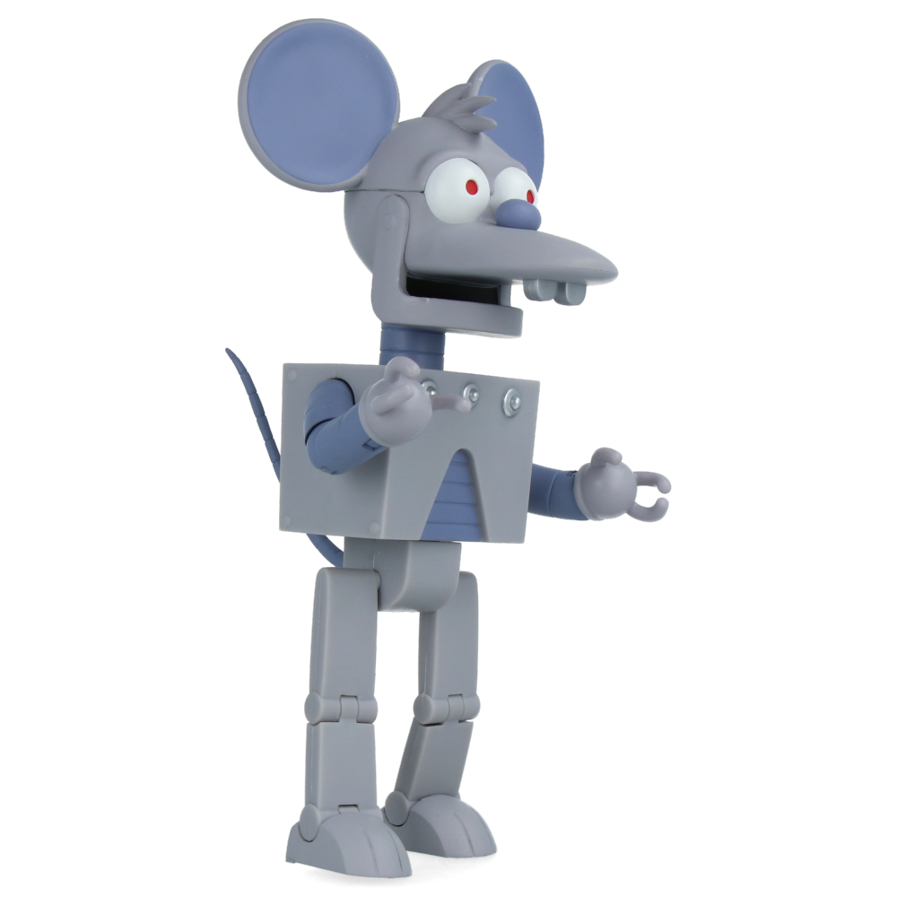 The Simpsons Robot Itchy Action Figure - Collectible Toy for Fans, Display & Play | Perfect for Home Decor, Gifts & Simpson Memorabilia Collections
