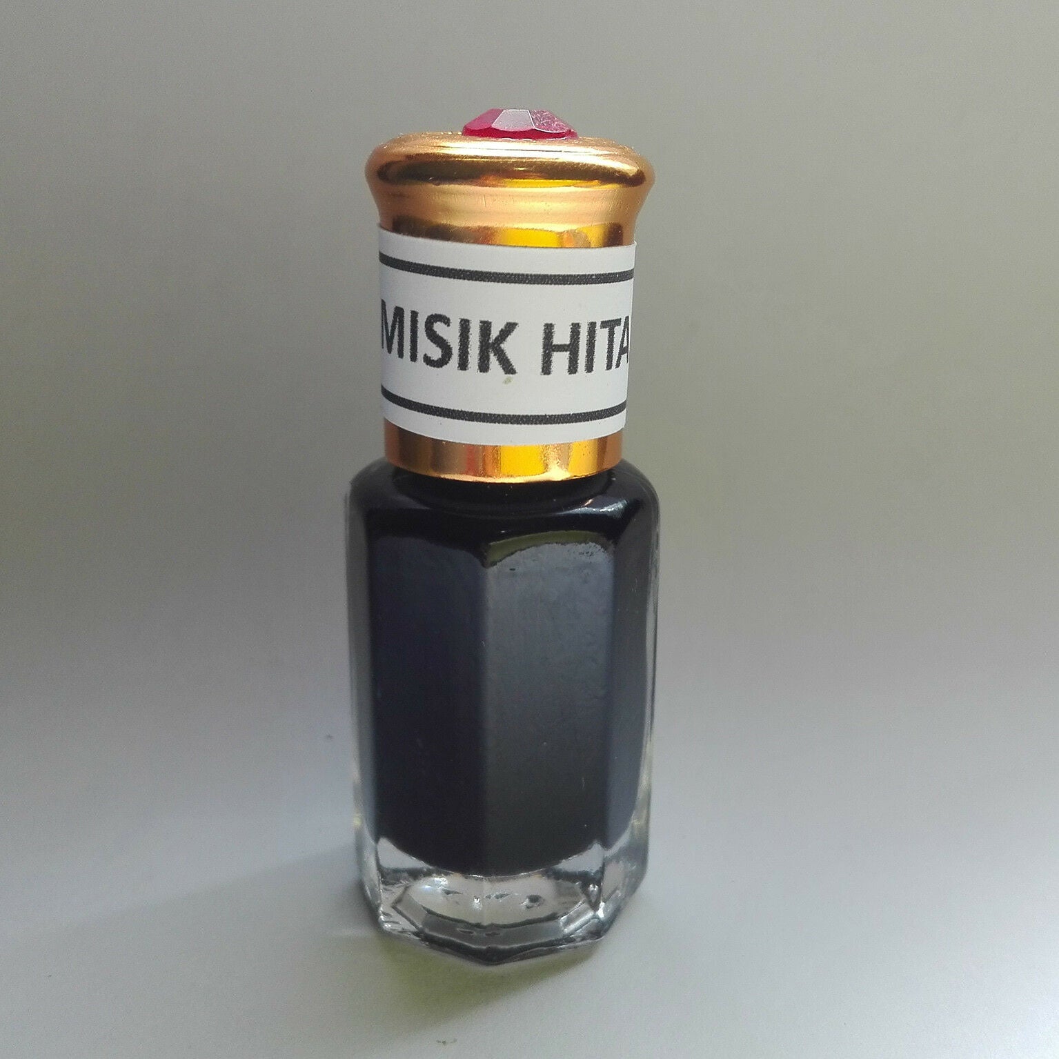 Pure Natural Black Deer Musk Nafa Misik Hitam Oil - 3ml Strong Intense Aroma Oil for Perfume Making, Aromatherapy & Spiritual Rituals