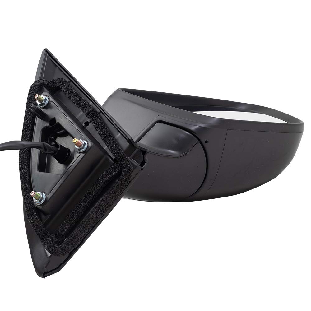 BROCK Pair Power Side Mirrors with Turn Signal Lamps - Compatible with 2017-2019 Nissan Rogue Sport (Driver & Passenger Set) - Replacement Parts 963026MA0A 963016MA0A 963745TA9A 963735TA9A - Perfect for Enhanced Visibility and Safety While Driving