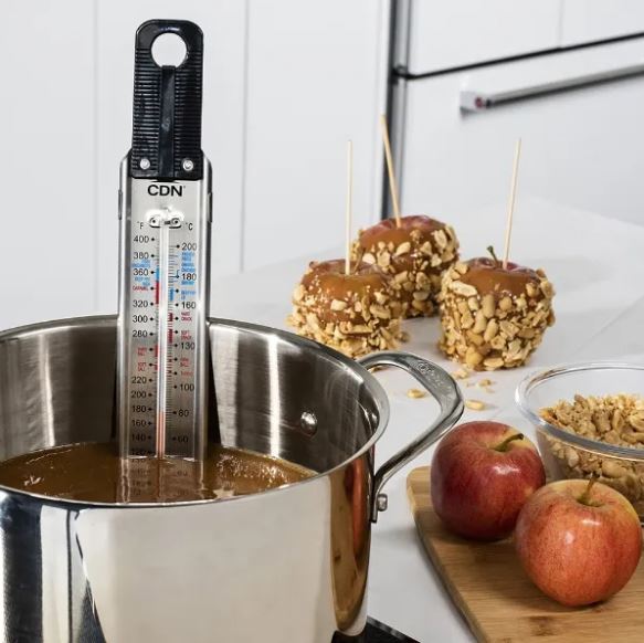 Digital Candy & Deep Fry Thermometer with Clip - Accurate Cooking & Baking Tool for Chocolate, Oil, Candy Making - Perfect for Home Kitchens & Professional Use