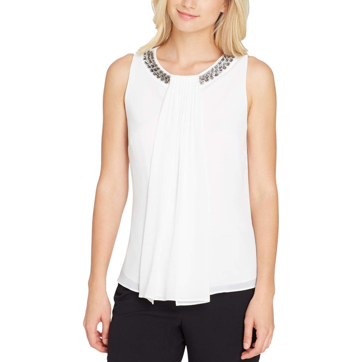 TAHARI Women's Blouse - Elegant Casual & Office Wear Tops for Women | Perfect for Work, Dates & Everyday Outfits