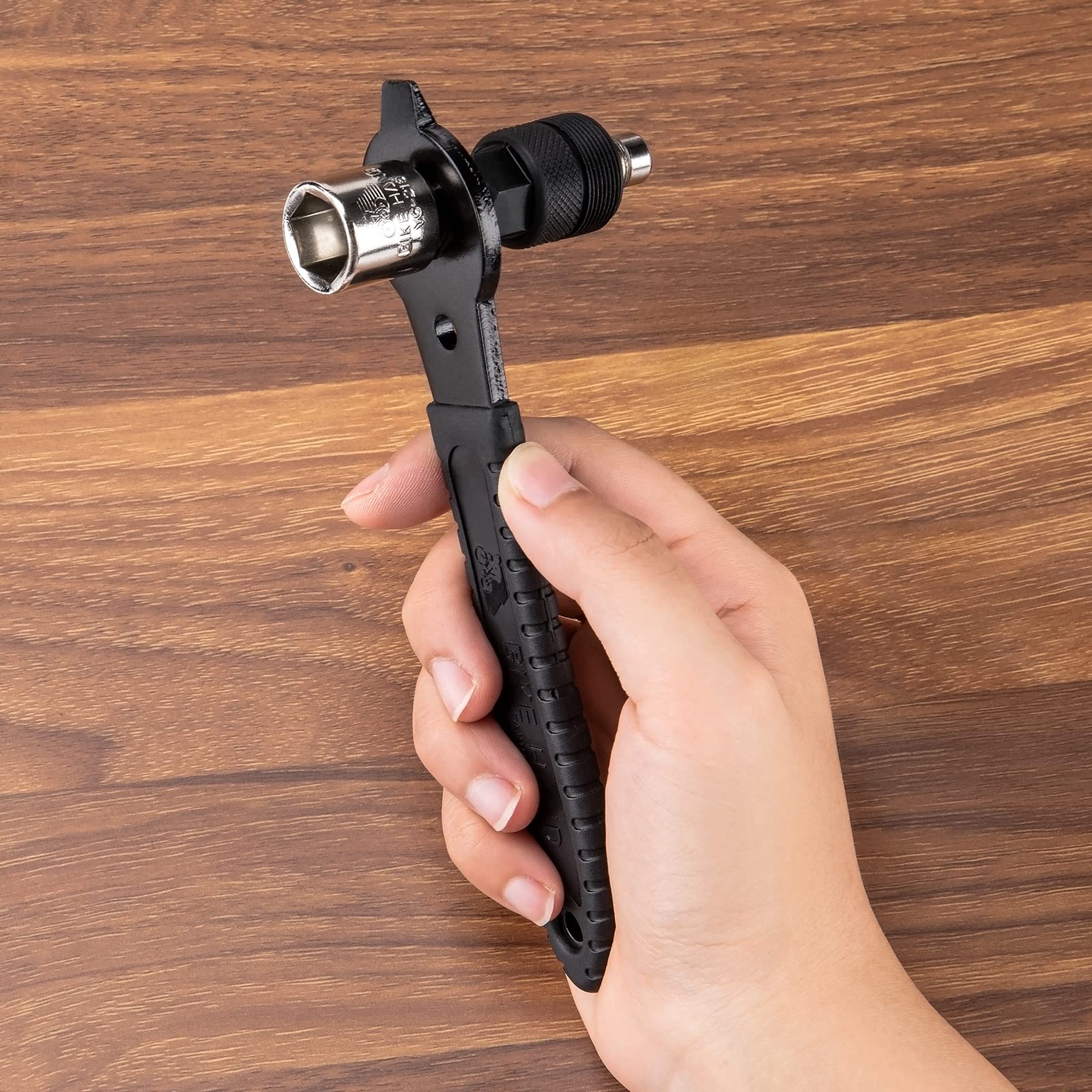Professional Bike Crank Extractor & Bottom Bracket Remover Tool Kit with 16mm Spanner Wrench - Durable Bicycle Crank Arm Puller for Bike Maintenance & Repair - Perfect for Home Mechanics & Professional Bike Shops