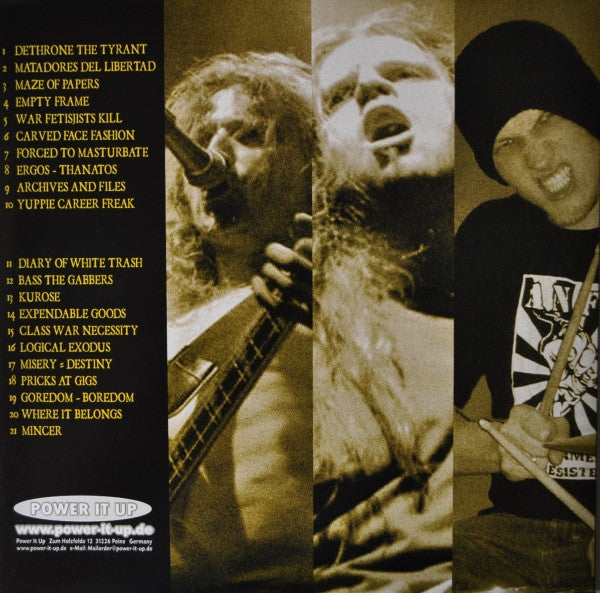 Agathocles Mincer LP Album - Limited Edition Vinyl Record (NM or M Condition) - Perfect for Collectors & Punk Music Enthusiasts