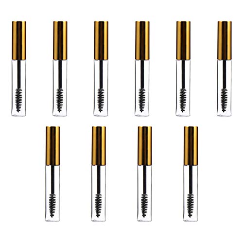Lurrose 10ml Empty Mascara Tubes for DIY Cosmetics & Travel
