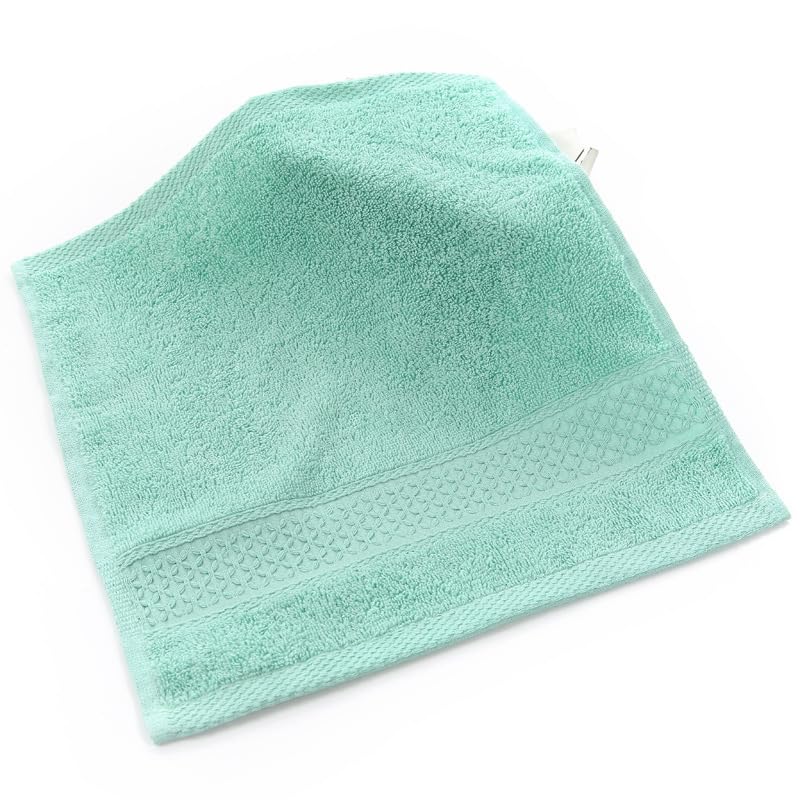 Premium Luxury 12-Pack Baby Wash Cloths - 13x13 Inch Quick Drying Soft Towels for Hair, Pool, Gym & Travel - Ultra Absorbent Multipurpose Towel Set for Bath, Spa, Sports & Everyday Use