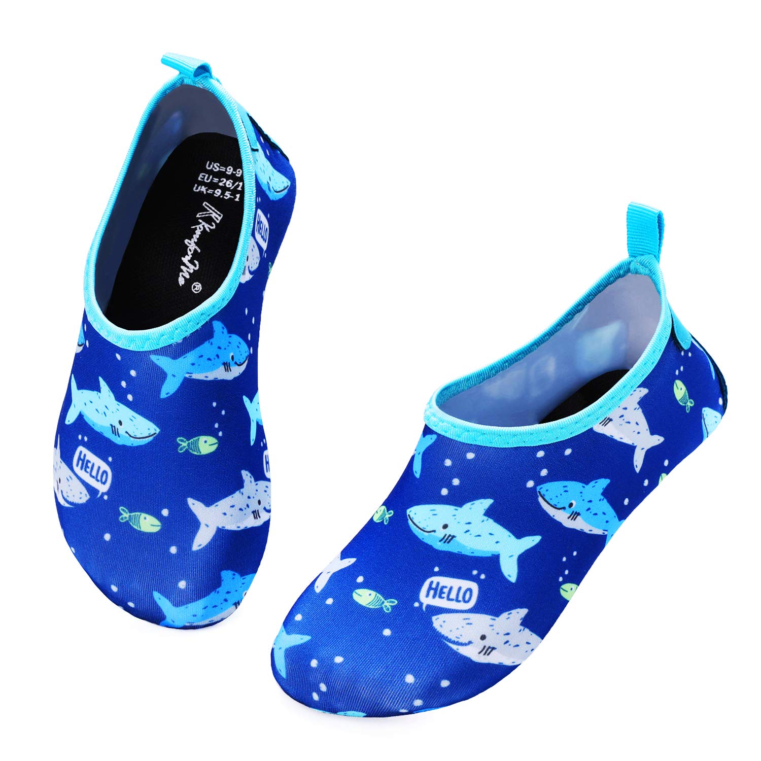 Non-Slip Quick Dry Water Shoes for Toddlers - Kids Beach Swim Shoes Barefoot Aqua Socks for Boys & Girls | Perfect for Pool, Beach, and Water Play