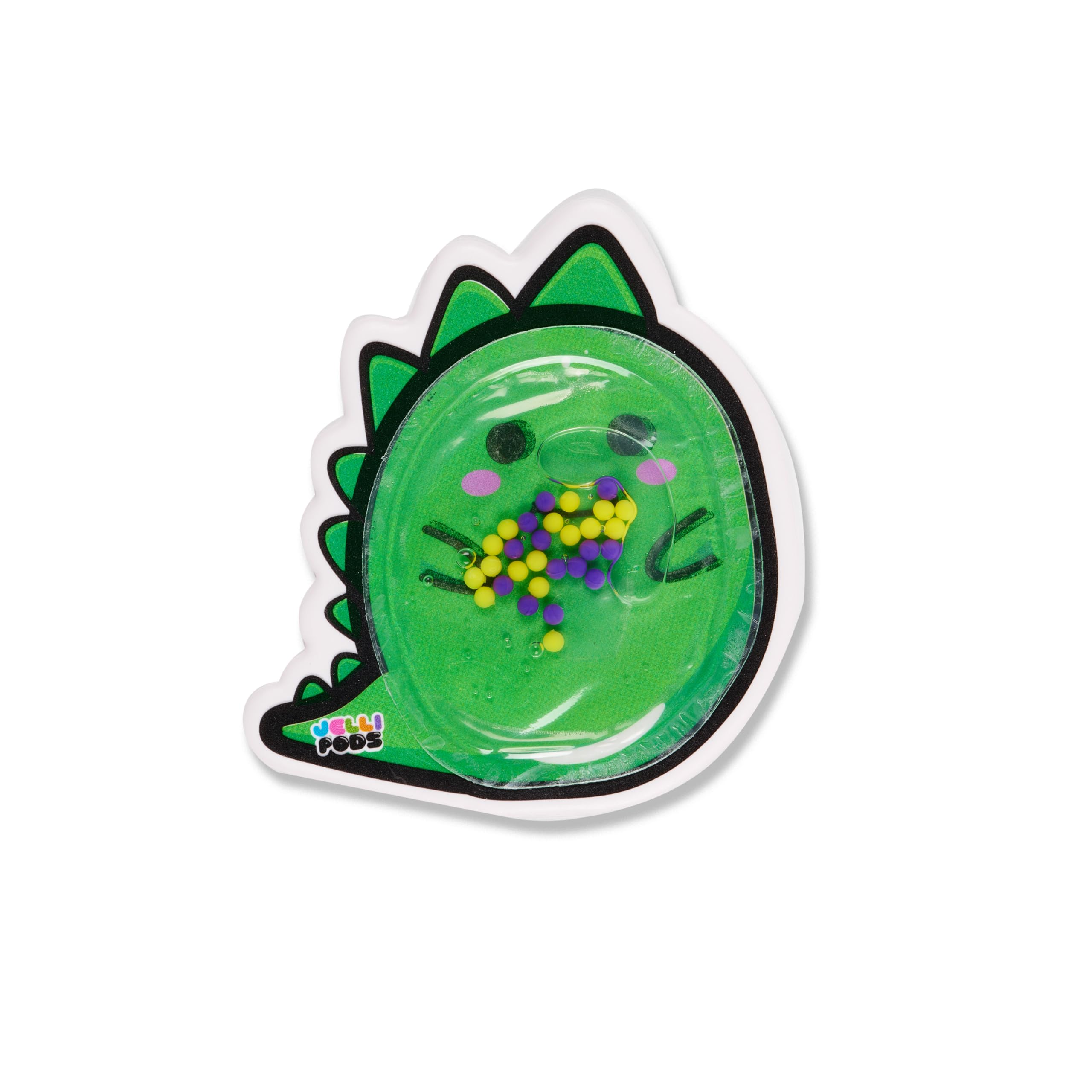 JelliPods Adorable Animals Reusable Sticker Bundle - Sensory Fidget Toys for Kids with 3 Puffy Stickers - Tactile Touch & Feel Activity for Classroom, Autism, ADHD & Stress Relief - Fun Learning & Playtime Essential