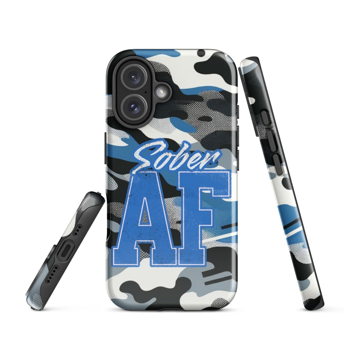 Durable Camouflage iPhone Tough Case - Shockproof & Scratch-Resistant Protective Cover for Outdoor Adventures, Hiking, and Daily Use
