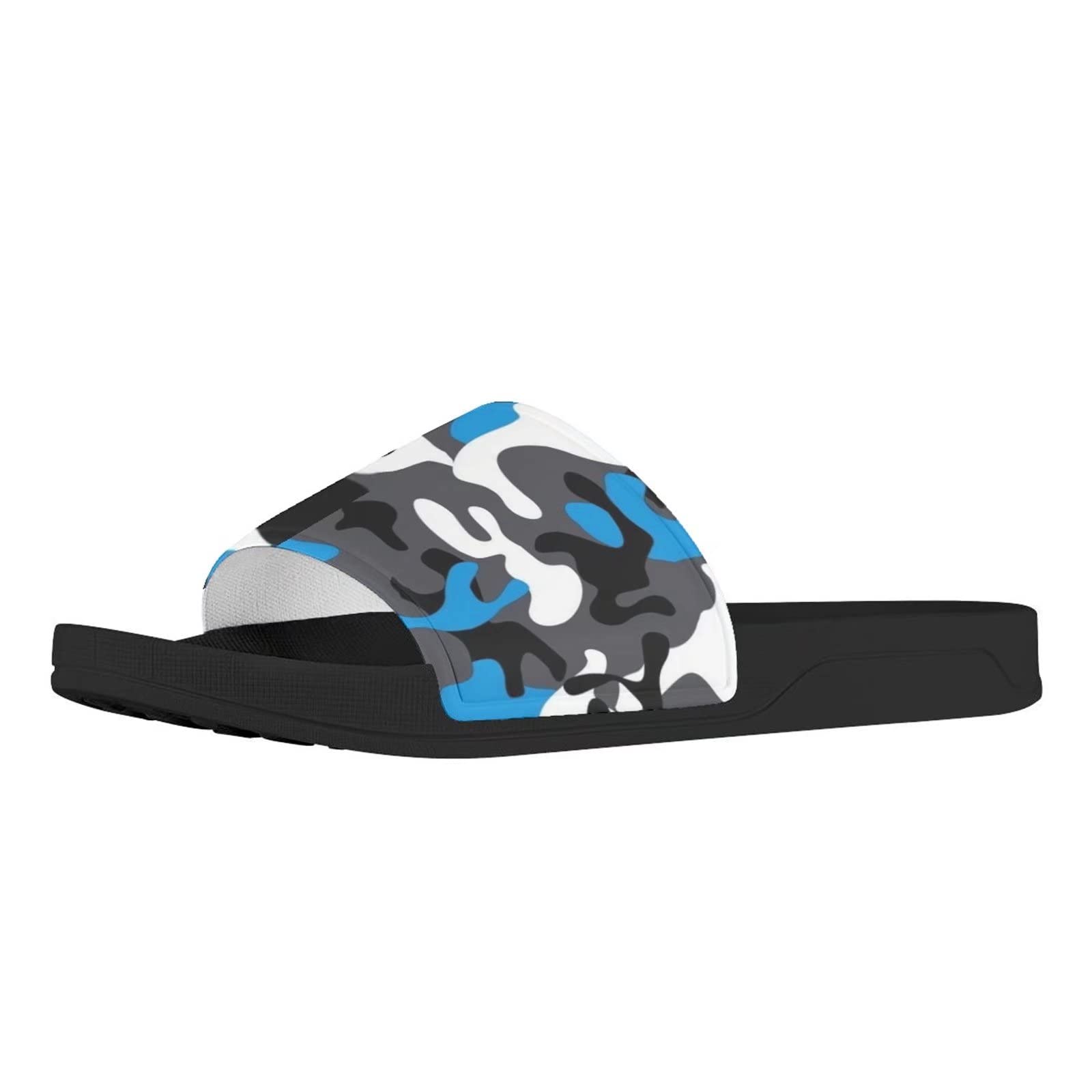 FOR U DESIGNS Women's Summer Sandals - Comfortable Slides for Indoor & Outdoor Use - Non-Slip House Slippers Perfect for Beach, Hotel, and Home Relaxation